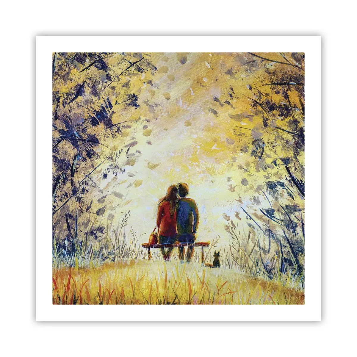 Affiche - Poster - Moment magique - 60x60 cm