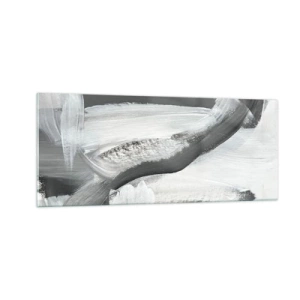 Impression sur verre - Image sur verre - Un geste décisif - 100x40 cm