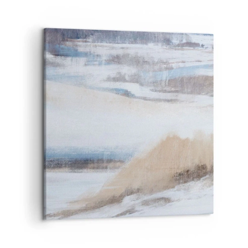Impression sur toile - Image sur toile - Composition hivernale - 50x50 cm