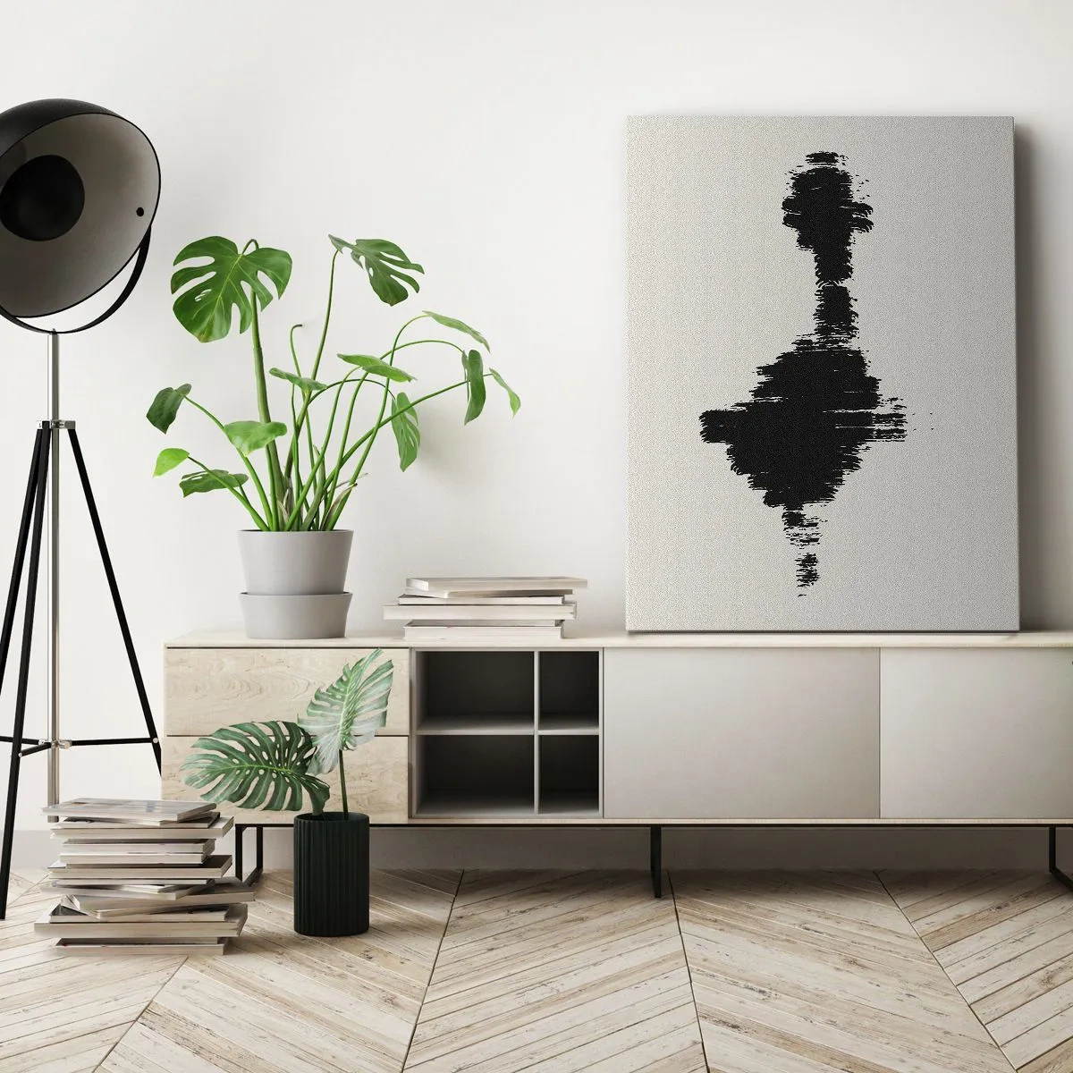 Impression sur toile - Image sur toile - Vibrations de l'imagination - 65x120 cm