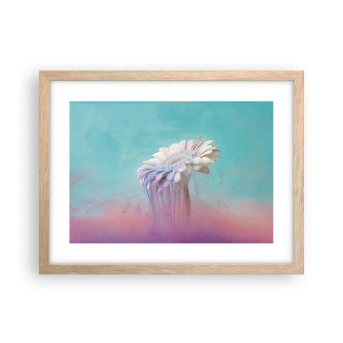 Affiche dans un chêne clair - Poster - Le monde souterrain des fleurs - 40x30 cm