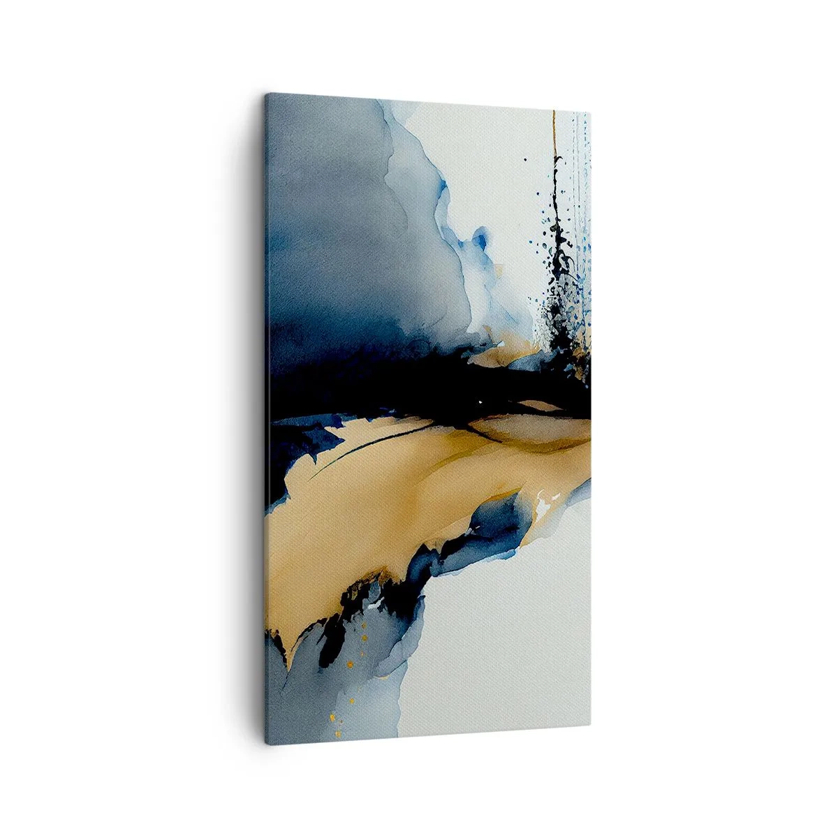 Impression sur toile - Image sur toile - Derrière le rideau - 45x80 cm