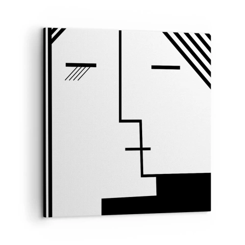 Impression sur toile - Image sur toile - Juste un baiser - 50x50 cm