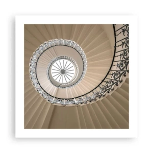 Affiche - Poster - À l'intérieur de la coquille - 50x50 cm