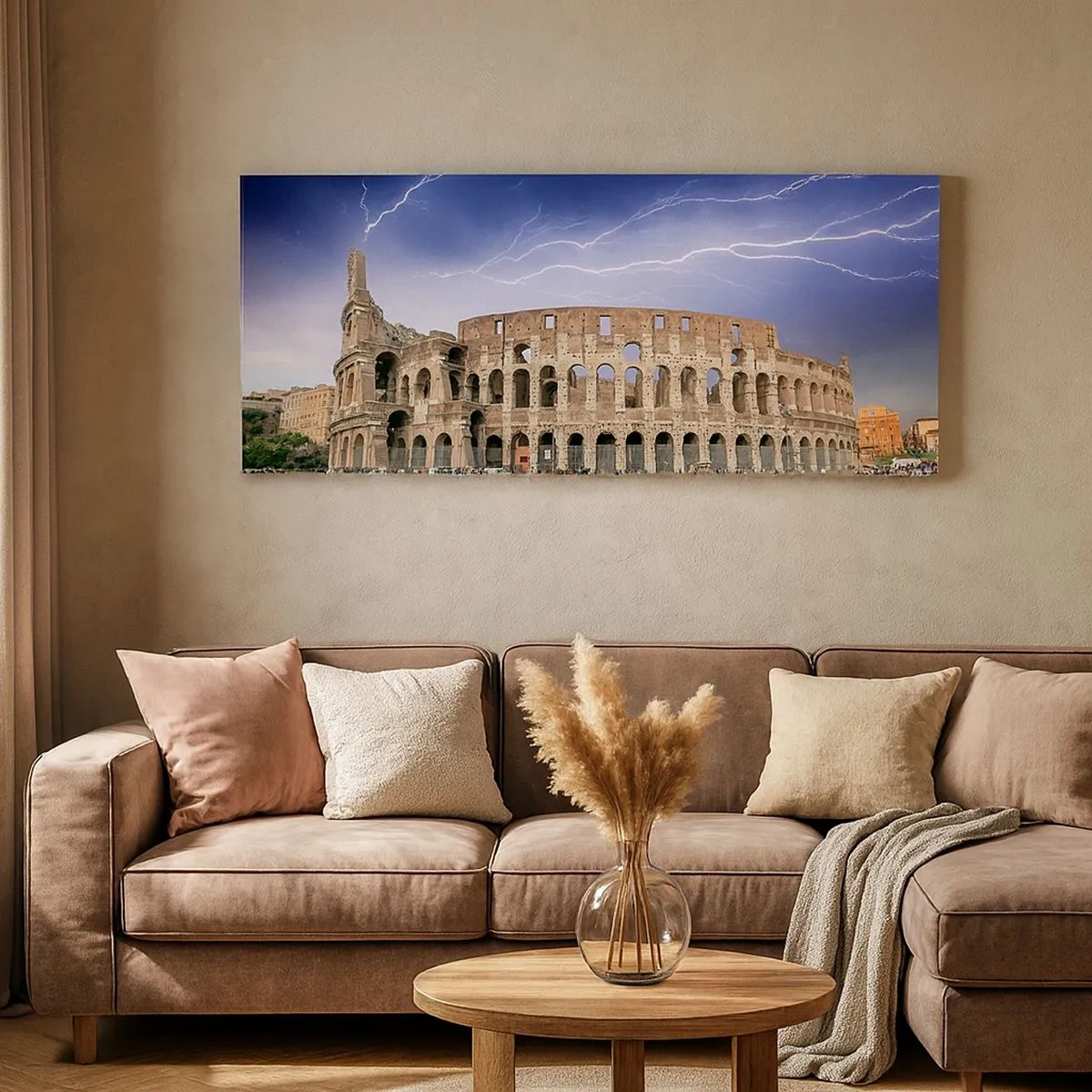 Impression sur toile - Image sur toile - Arène de combat - 100x40 cm