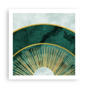 Affiche - Poster - Un autre système solaire - 60x60 cm