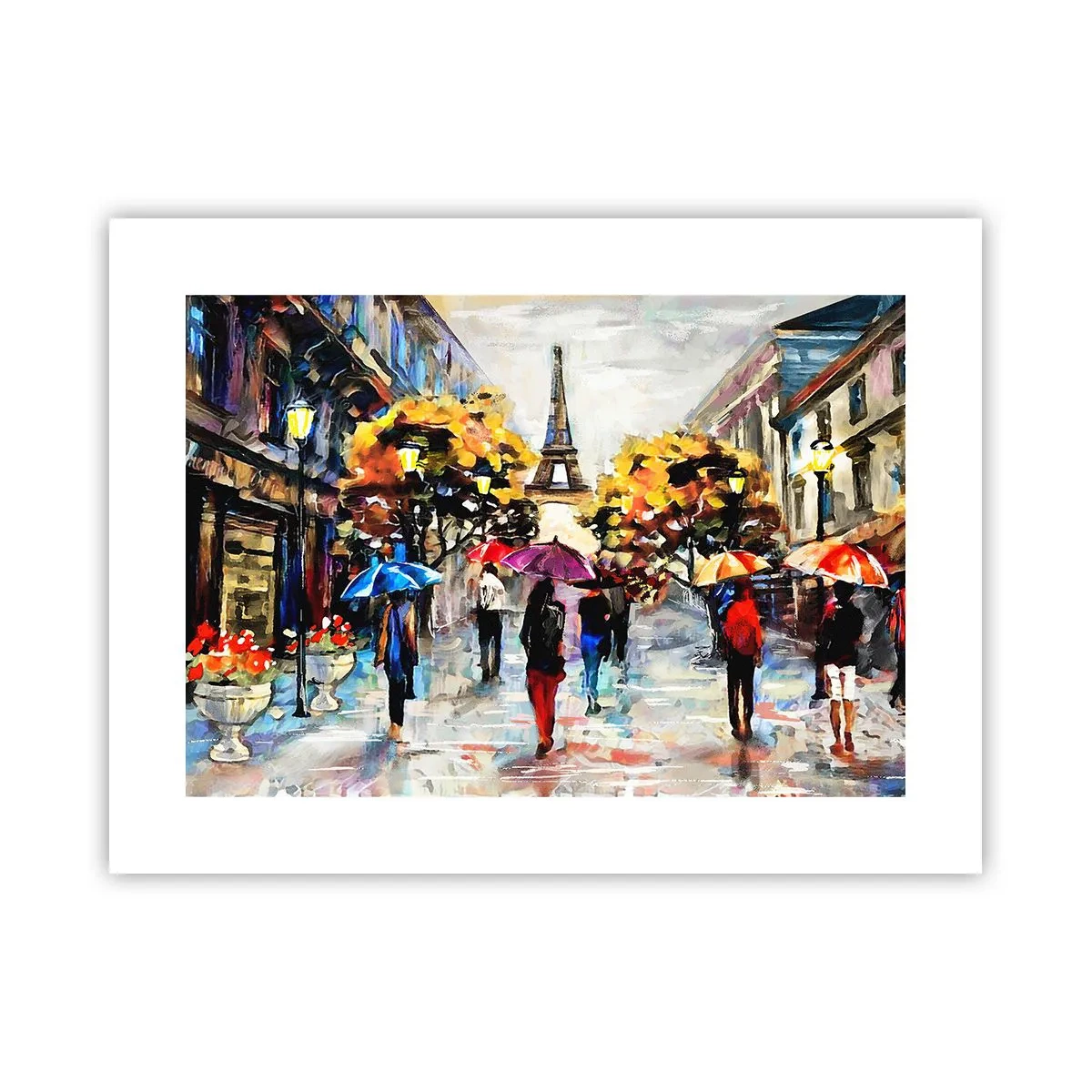 Affiche - Poster - Particulièrement beau en automne - 40x30 cm