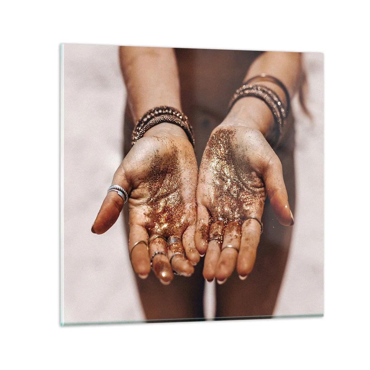 Impression sur verre - Image sur verre - Un don pour vous - 70x70 cm