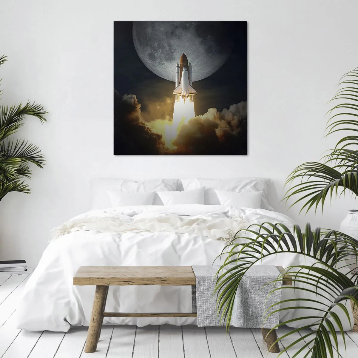 Impression sur toile - Image sur toile - Le début d'une aventure surnaturelle - 60x60 cm