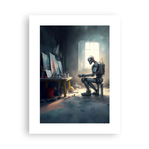 Affiche - Poster - L'acte de création - 30x40 cm