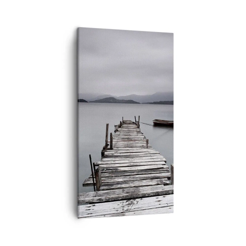 Impression sur toile - Image sur toile - Tu peux partir demain - 45x80 cm