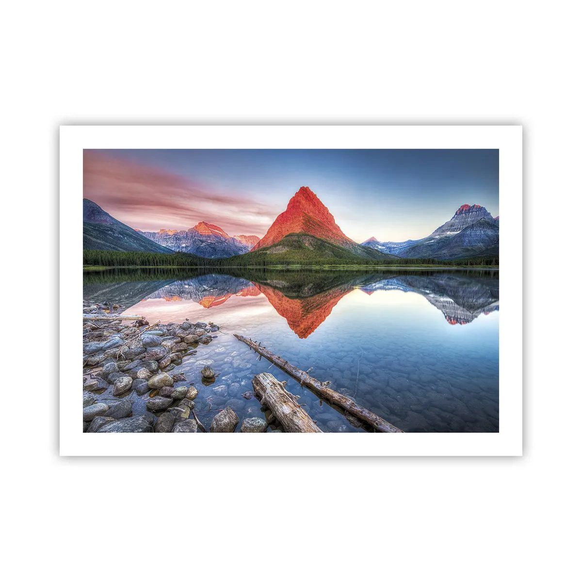 Affiche - Poster - Chaleur et fraicheur - 70x50 cm