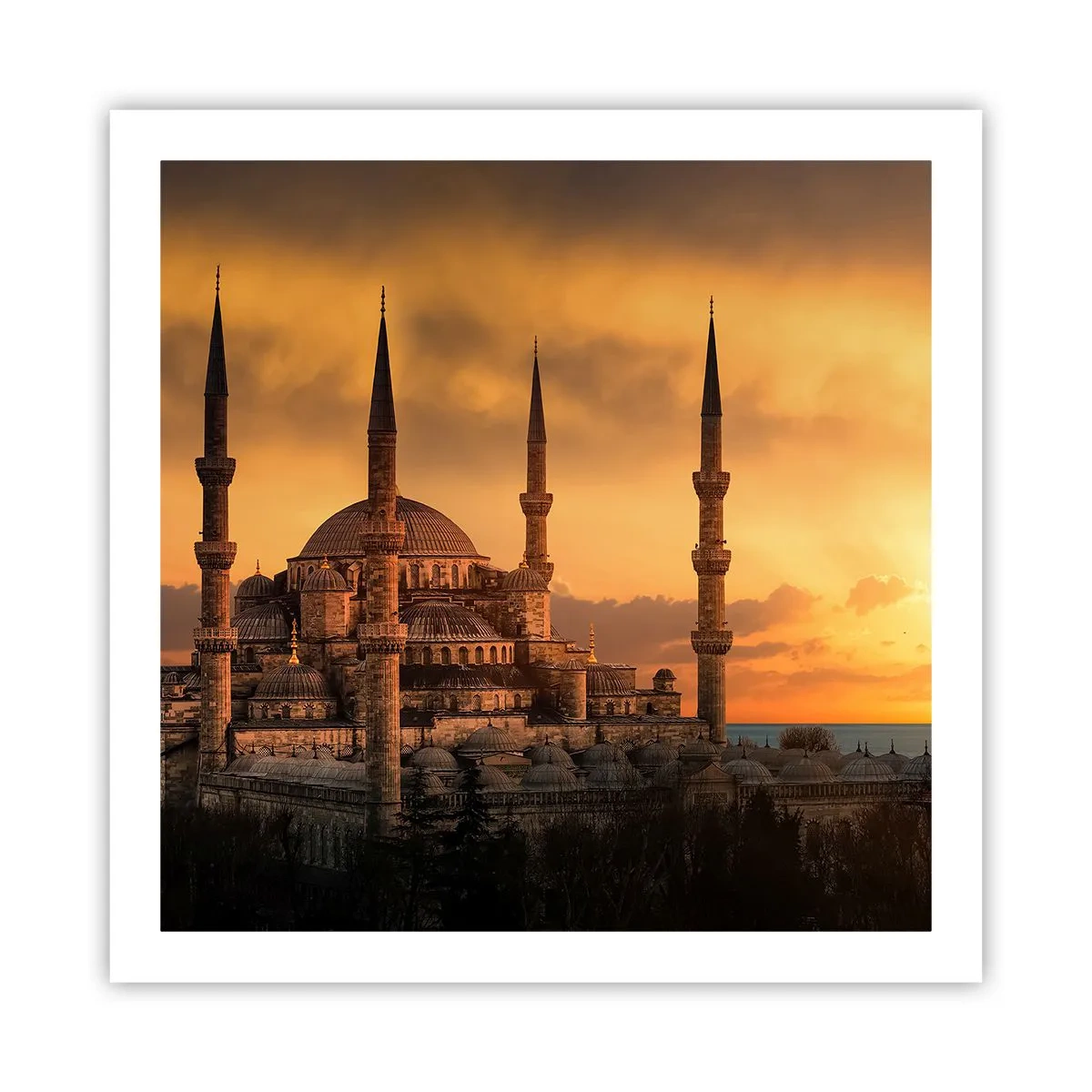 Affiche - Poster - Dieu est grand - 60x60 cm