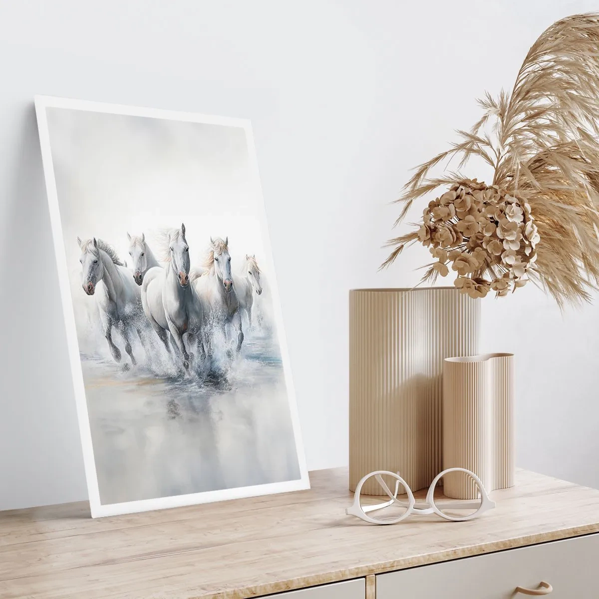 Affiche - Poster - Magie blanche - 40x50 cm