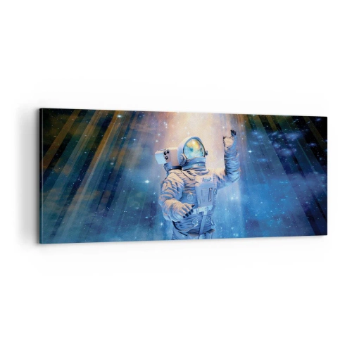 Impression sur toile - Image sur toile - Enfin arrivé - 100x40 cm