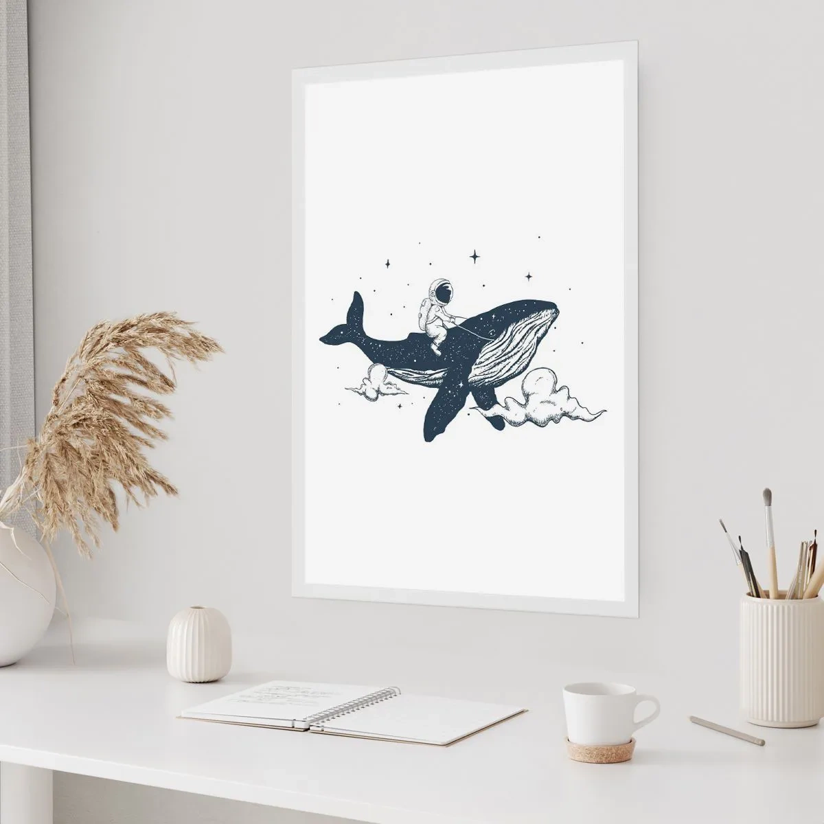 Affiche - Poster - Aventure spatiale - 40x50 cm