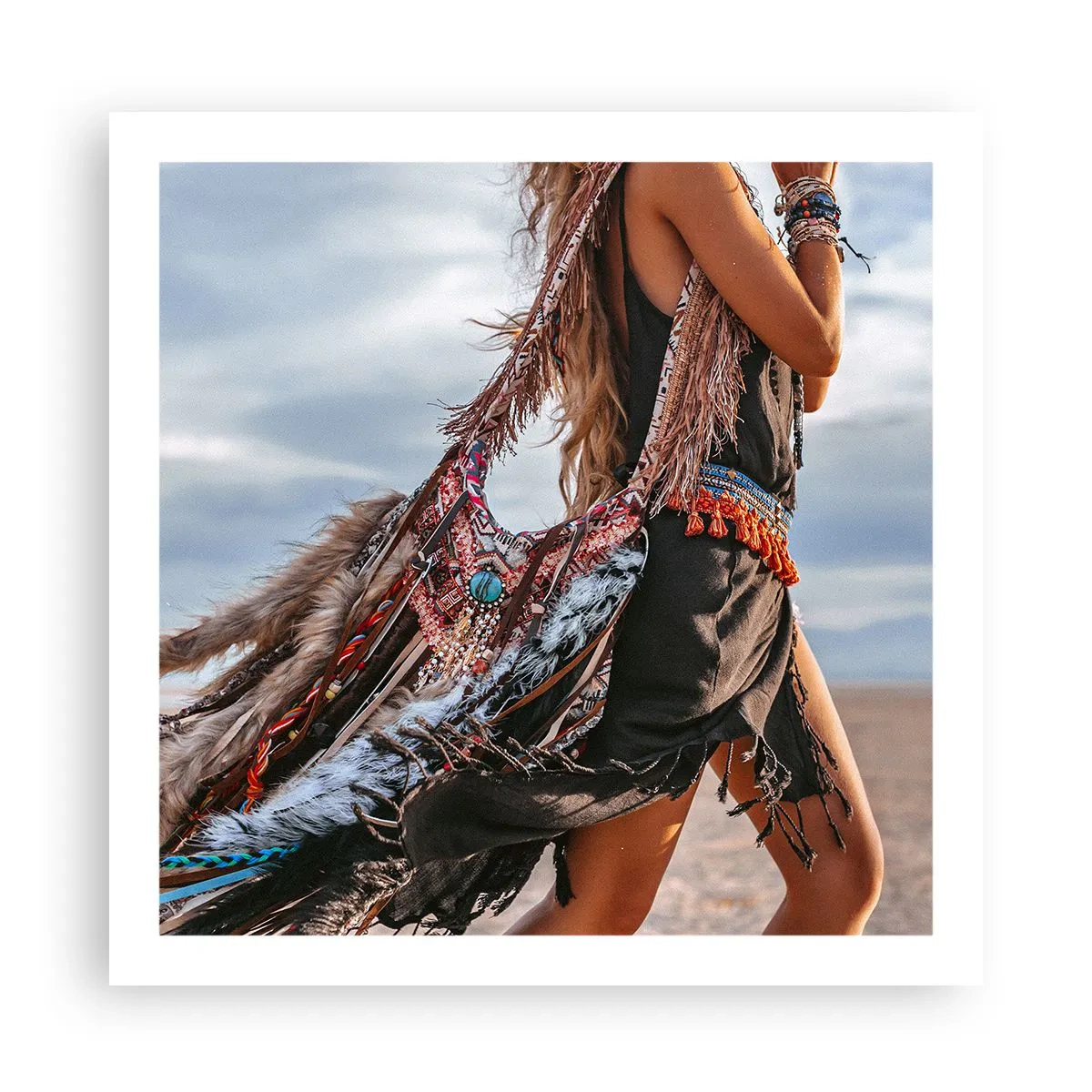 Affiche - Poster - La fille du chaman - 60x60 cm