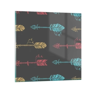 Impression sur verre - Image sur verre - Dans l'ordonnance - 70x70 cm