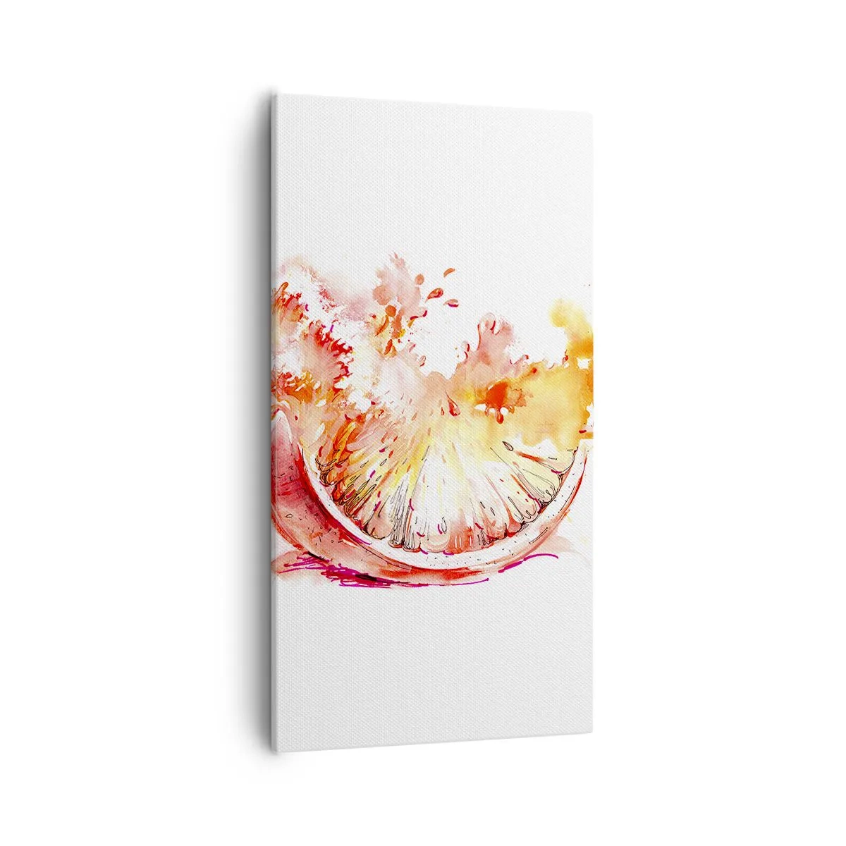 Impression sur toile - Image sur toile - Détente juteuse - 55x100 cm