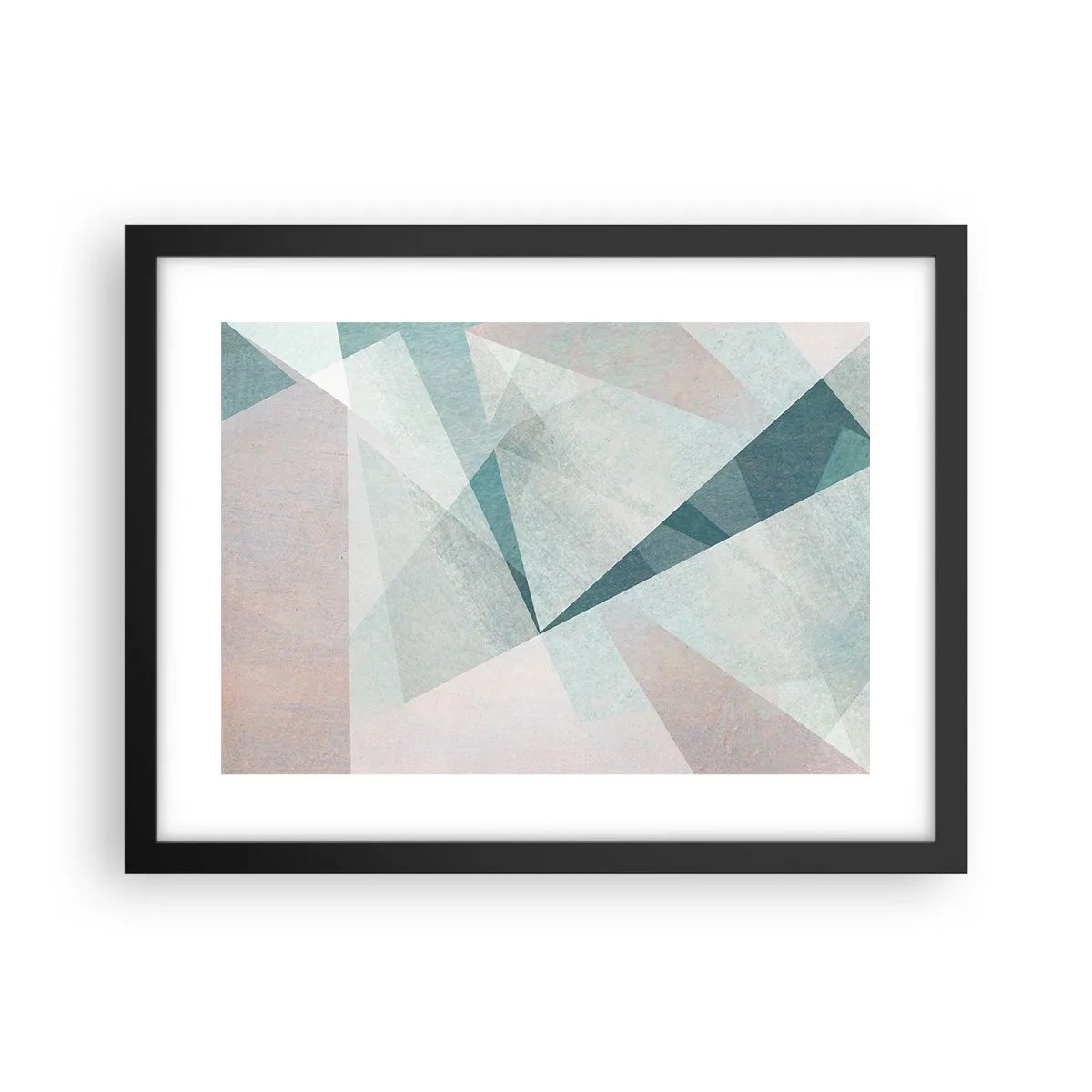 Affiche dans un cadre noir - Poster - Calme bien que dynamique - 40x30 cm