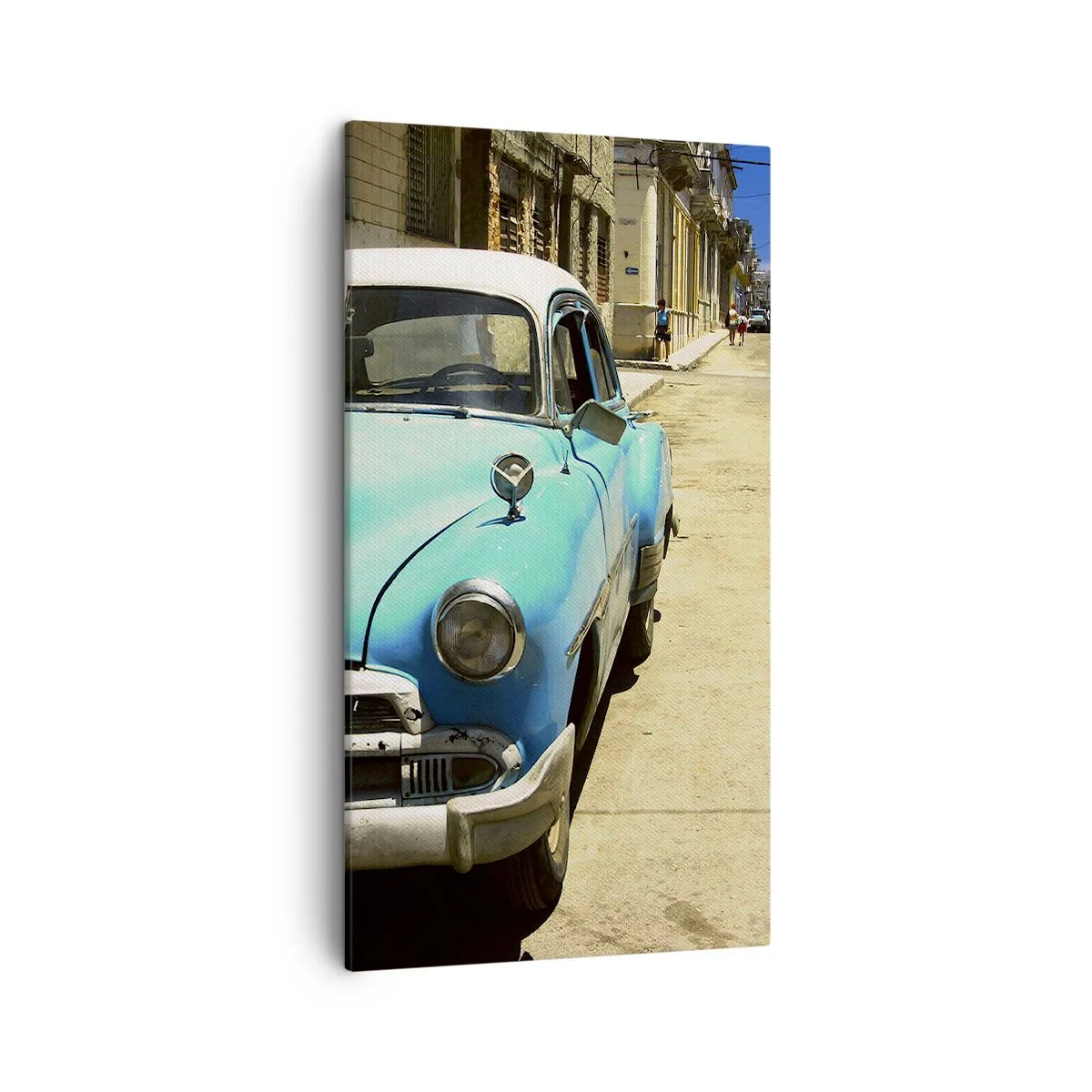 Impression sur toile - Image sur toile - Et vive Cuba ! - 45x80 cm