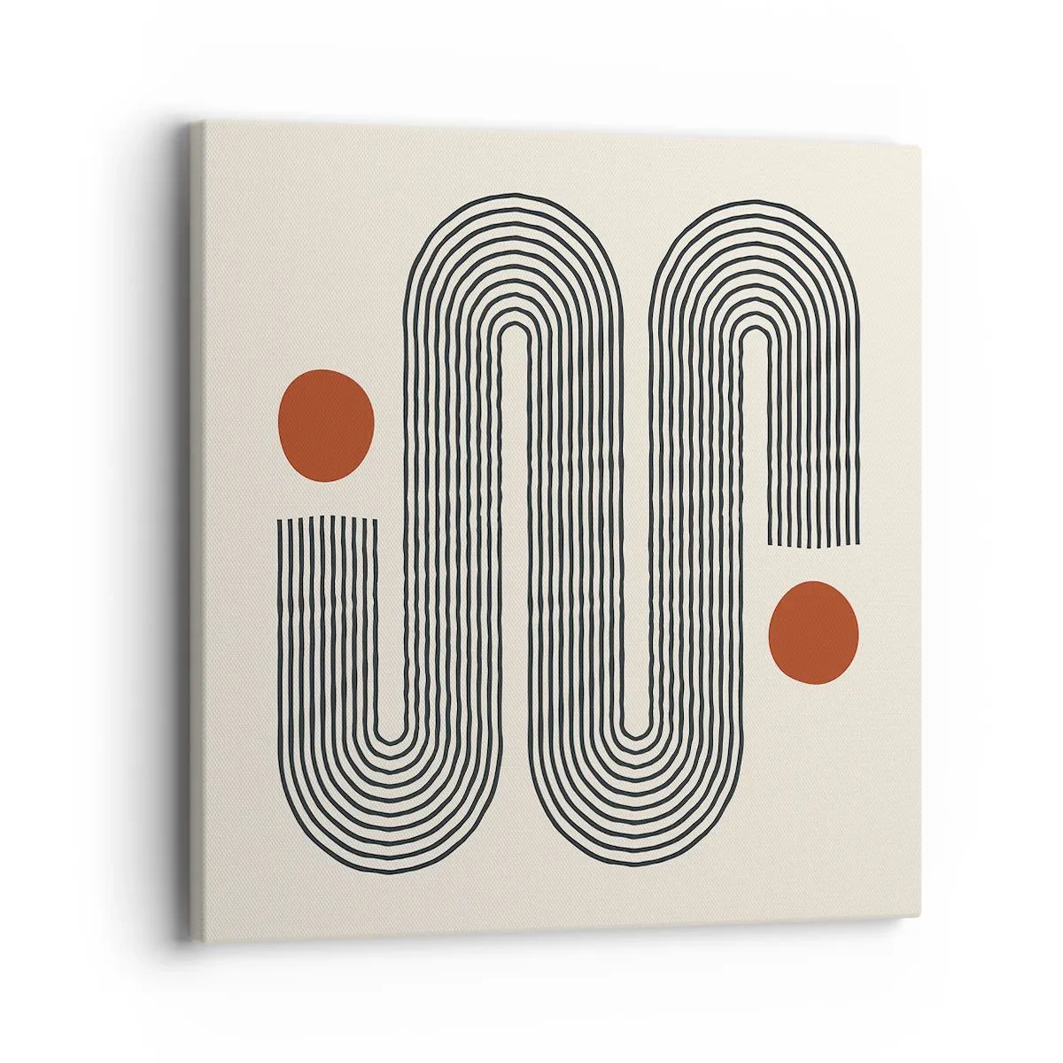 Impression sur toile - Image sur toile - Du début à la fin - 40x40 cm