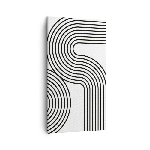 Impression sur toile - Image sur toile - En plein virage - 45x80 cm