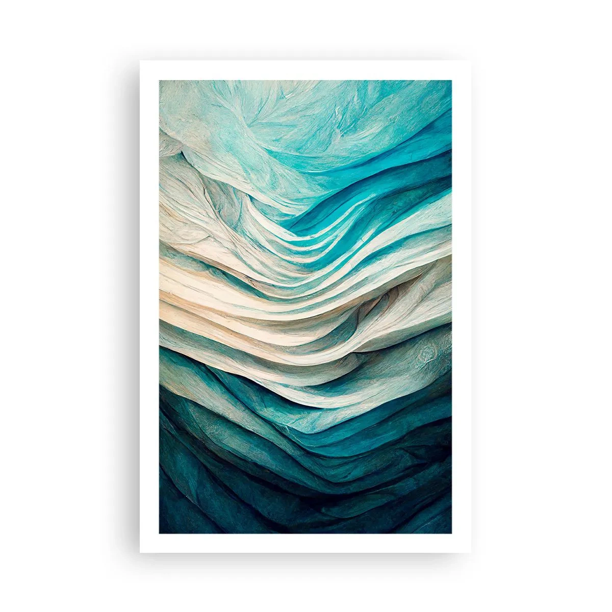 Affiche - Poster - Insatiabilité bleue - 61x91 cm