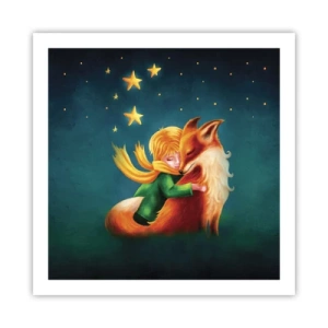 Affiche - Poster - Petit Prince - 60x60 cm