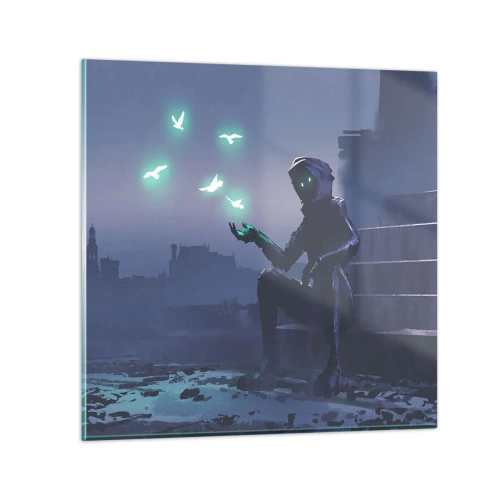 Impression sur verre - Image sur verre - La vie reviendra - 30x30 cm