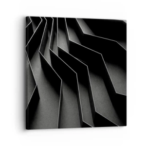 Impression sur toile - Image sur toile - Ordre spatial - 30x30 cm