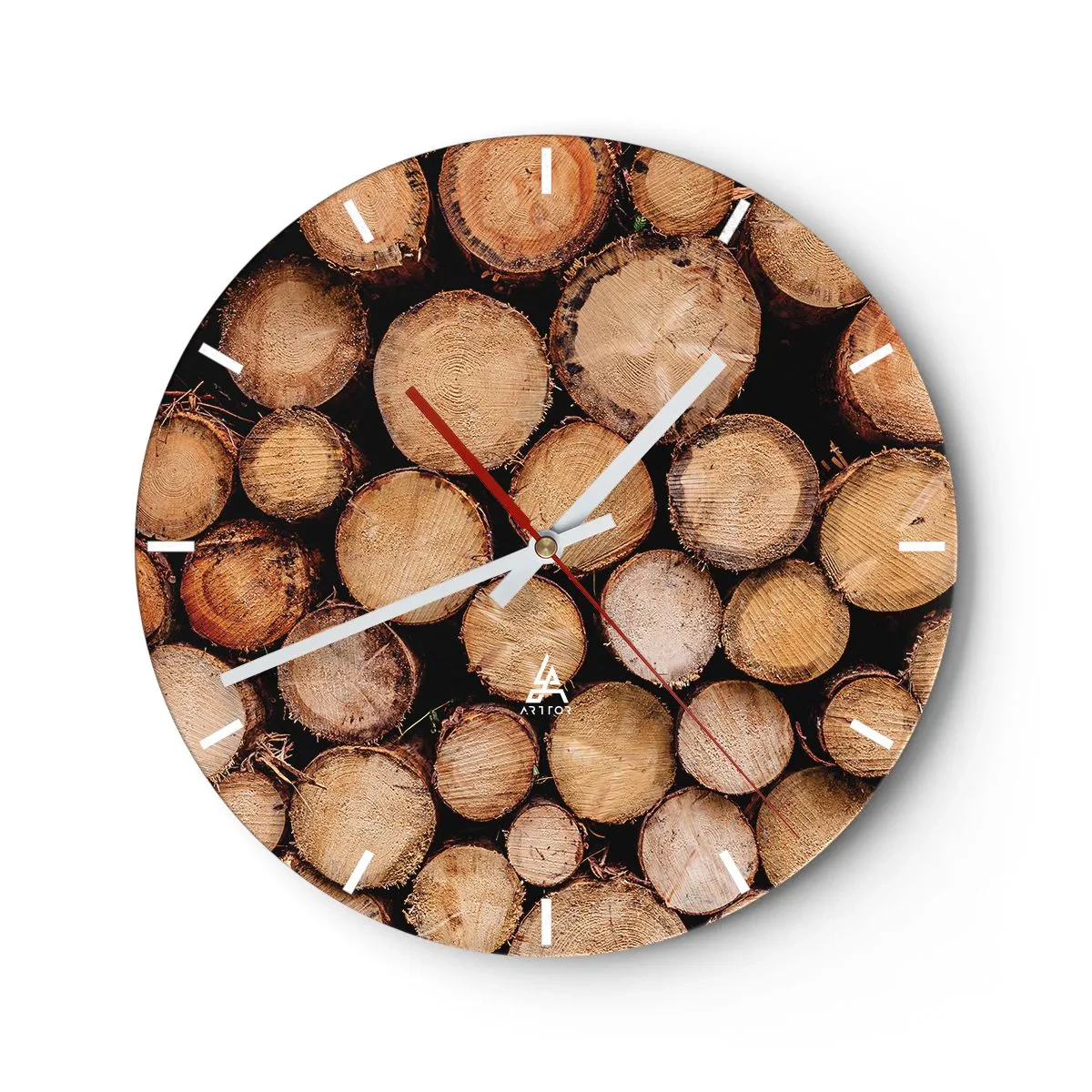 Horloge murale - Pendule murale - Nouveau commencement - 40x40 cm