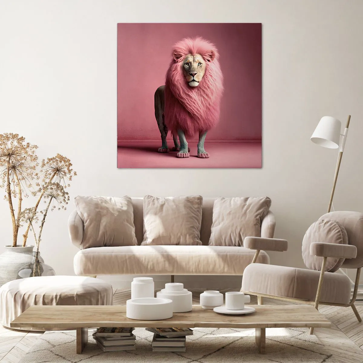 Impression sur toile - Image sur toile - Et tu n'as plus peur - 50x50 cm