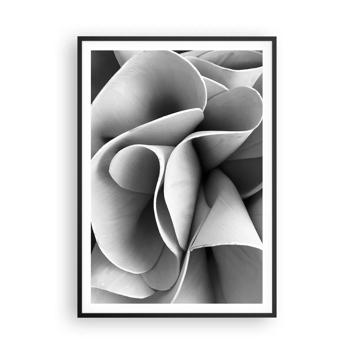 Affiche dans un cadre noir - Poster - Il s'en passe dans l'espace - 70x100 cm