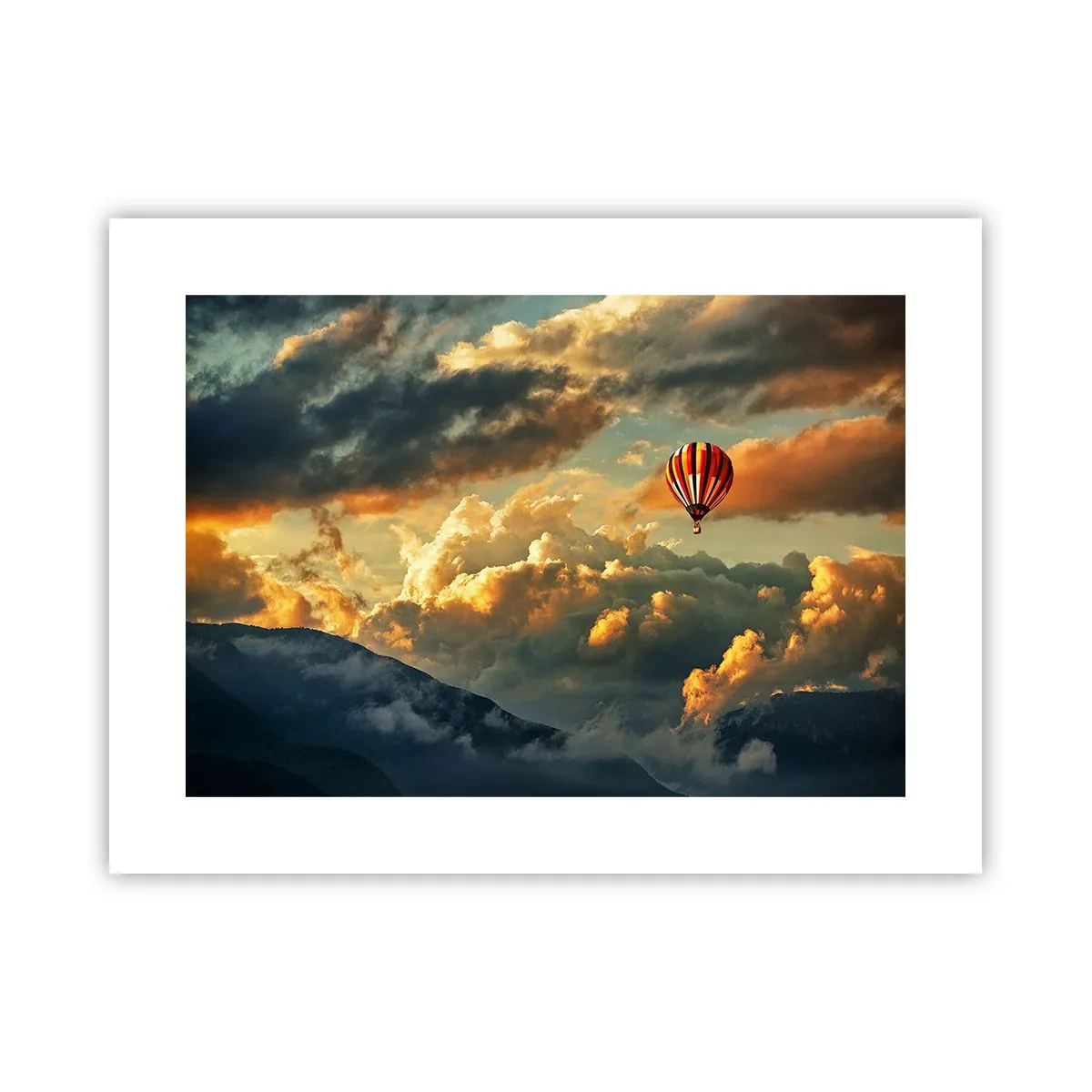 Affiche - Poster - Je vole parce que je veux - 40x30 cm