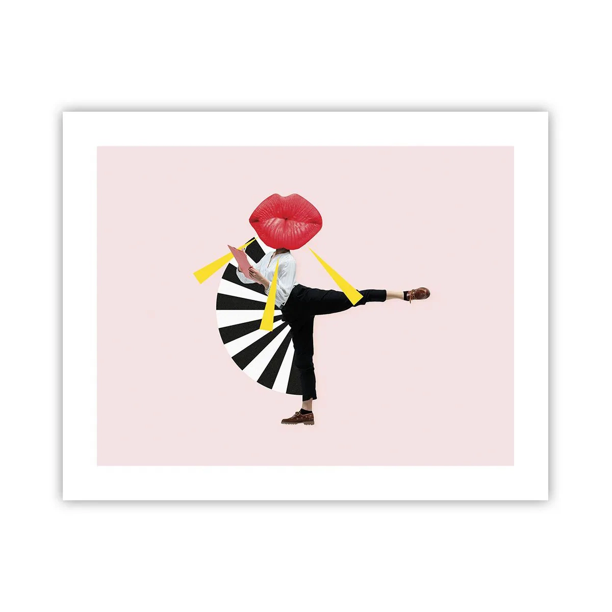 Affiche - Poster - Pop-art surréaliste - 50x40 cm