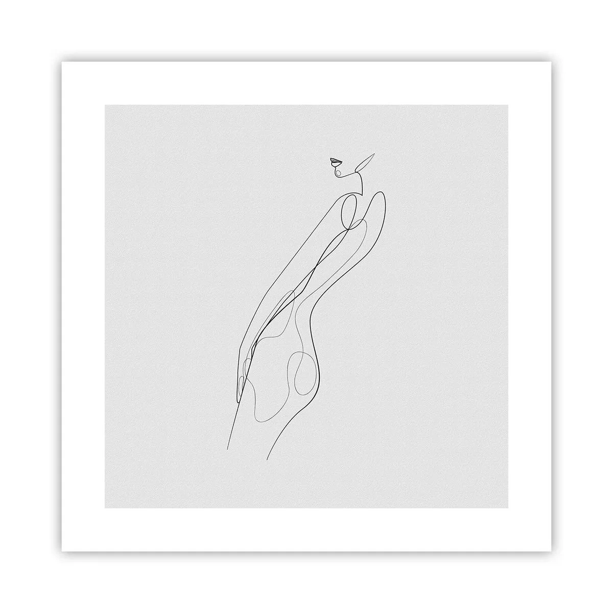 Affiche - Poster - Juste une promesse - 40x40 cm