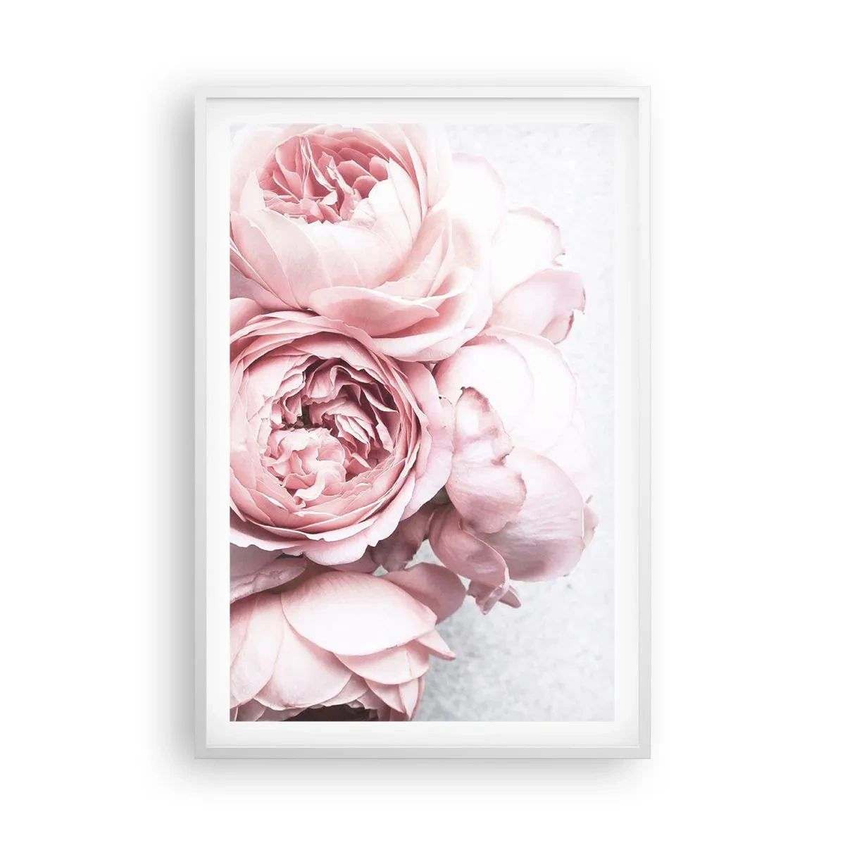 Affiche dans un cadre blanc - Poster - Pour les romantiques - 61x91 cm