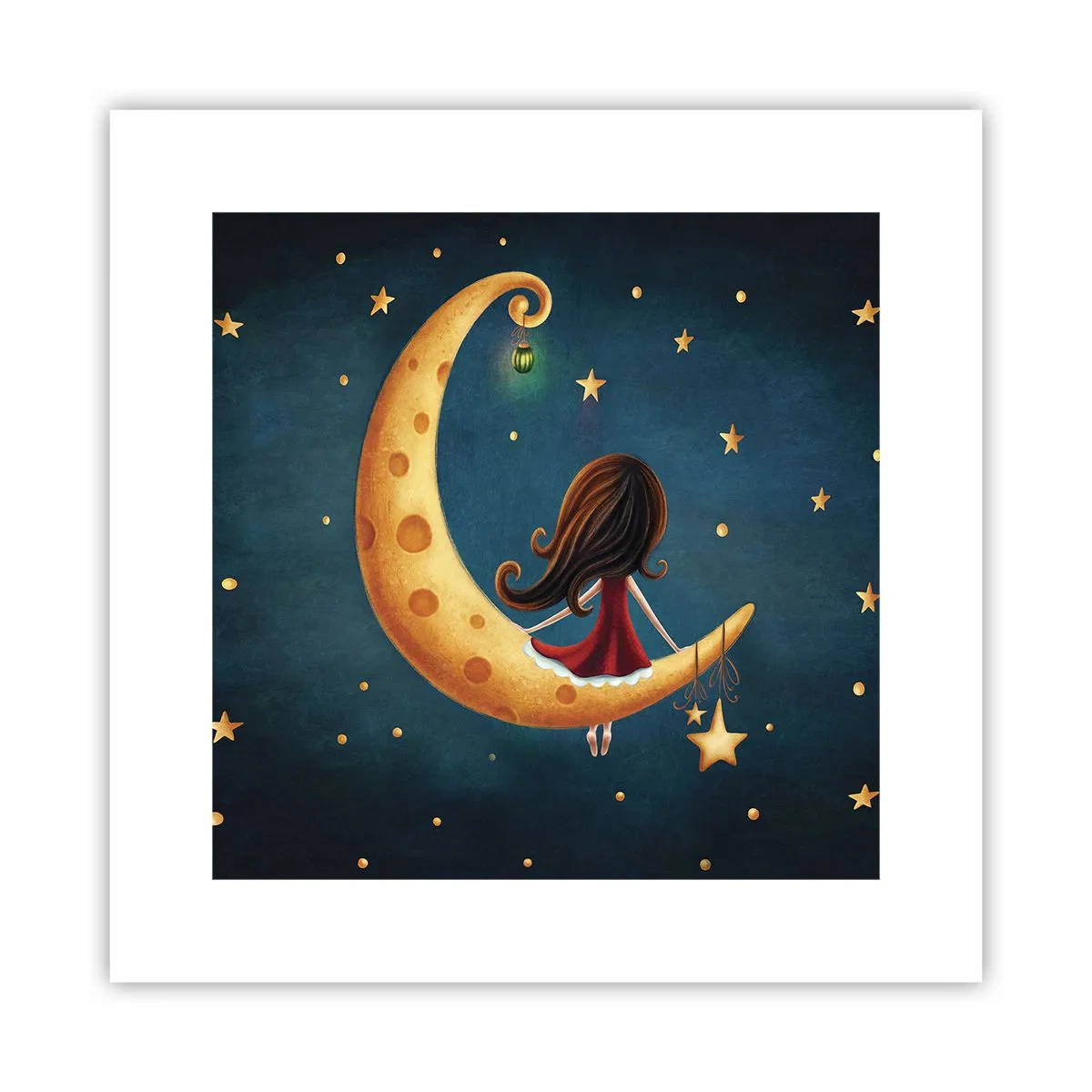 Affiche - Poster - Il était une fois... - 30x30 cm