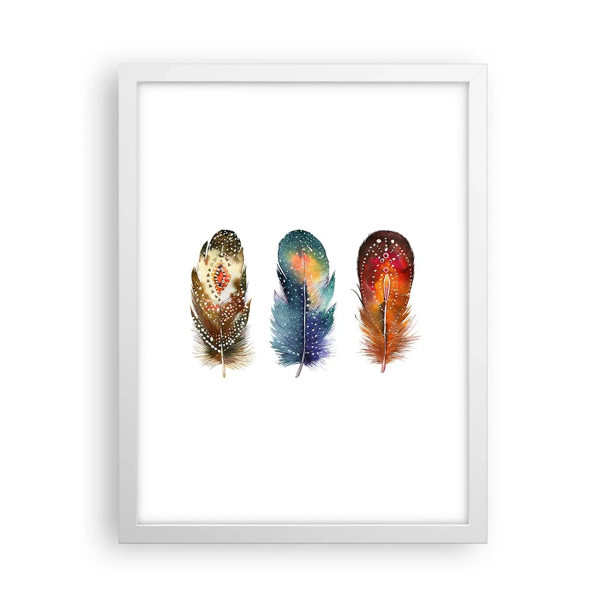 Affiche dans un cadre blanc - Poster - Rituels, cérémonies, secrets - 30x40 cm