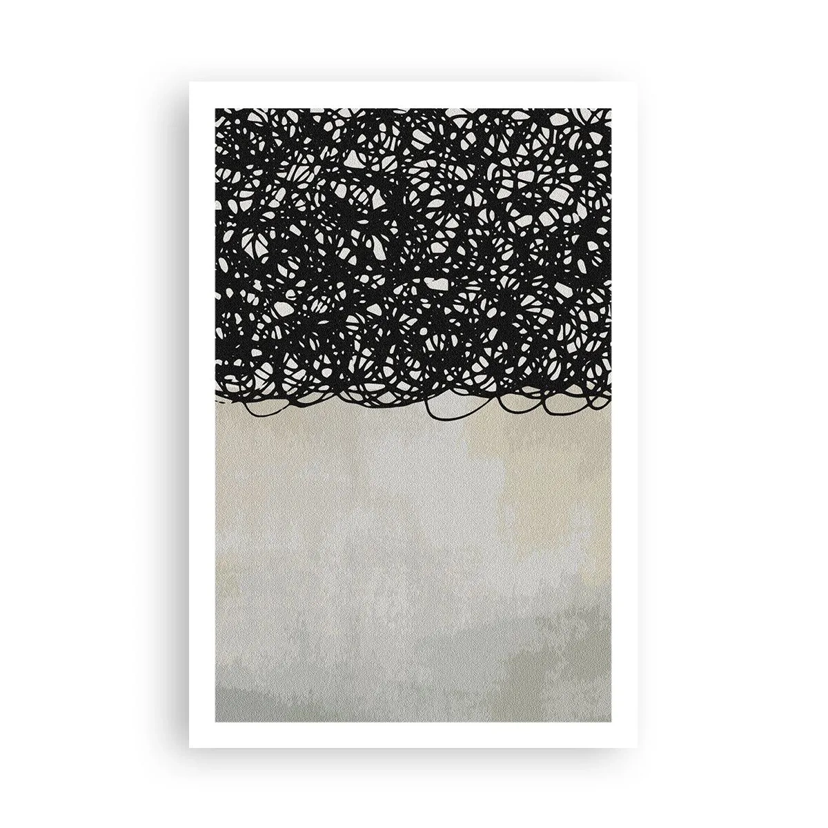 Affiche - Poster - Abstraction turbulente - 61x91 cm