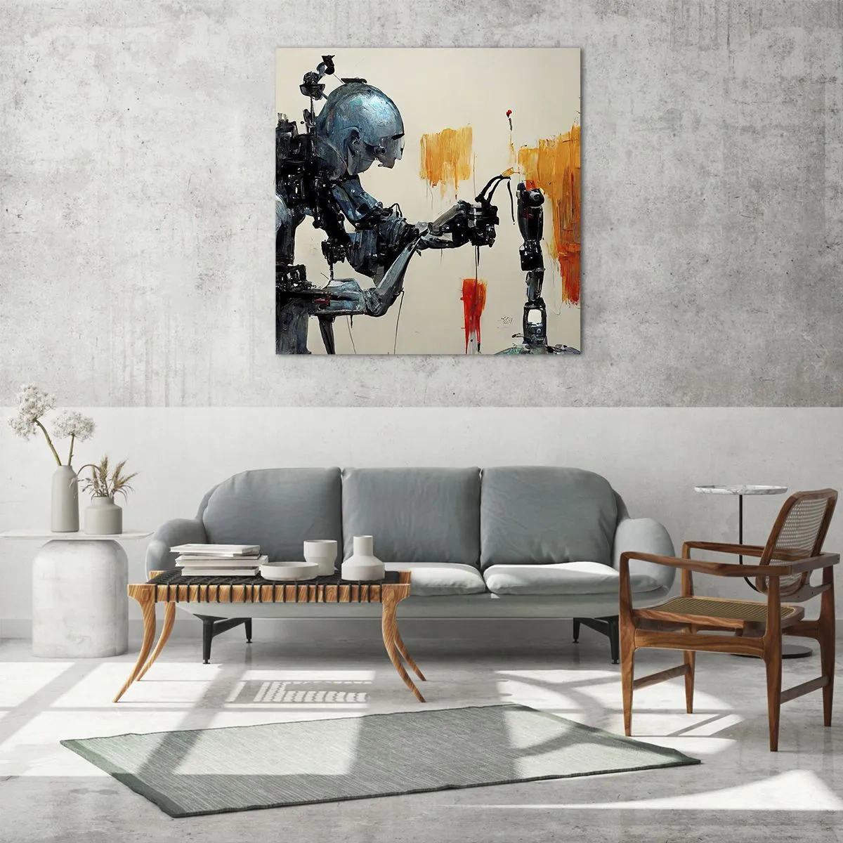 Impression sur verre - Image sur verre - Déjà demain… - 60x60 cm