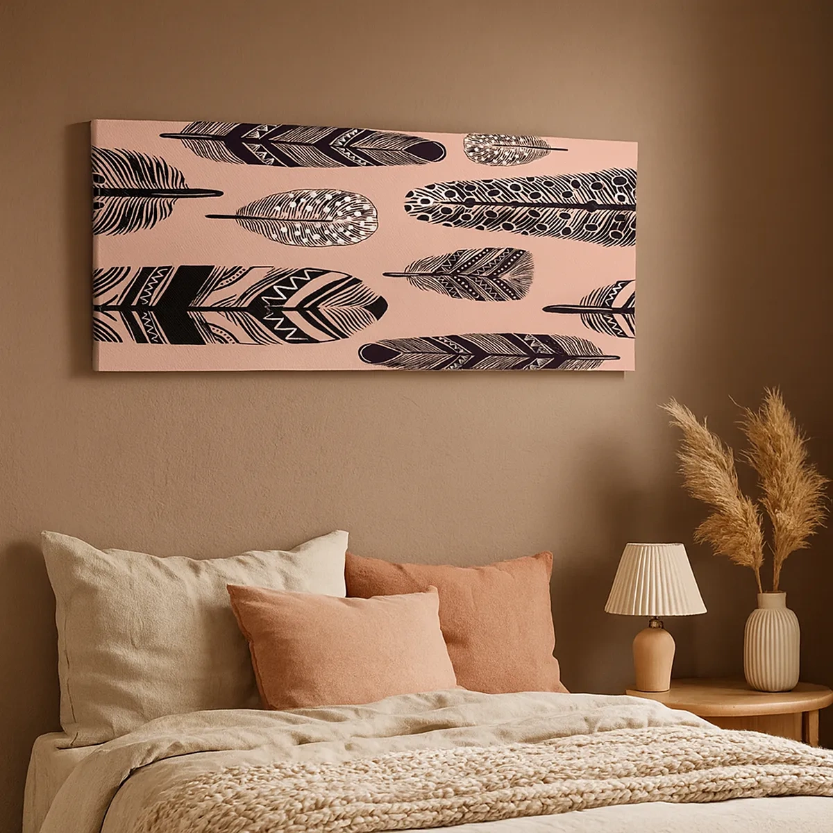 Impression sur toile - Image sur toile - Collection indienne - 30x30 cm