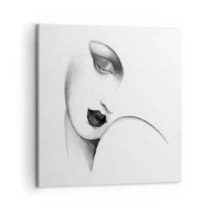 Impression sur toile - Image sur toile - Dans le style de Lempicka - 50x50 cm