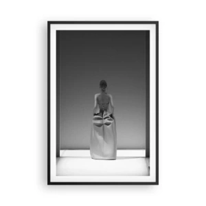 Affiche dans un cadre noir - Poster - Simplicité raffinée - 61x91 cm