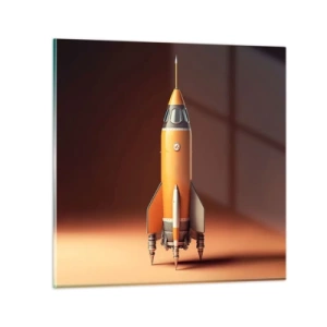 Impression sur verre - Image sur verre - Ça commence par un rêve - 70x70 cm