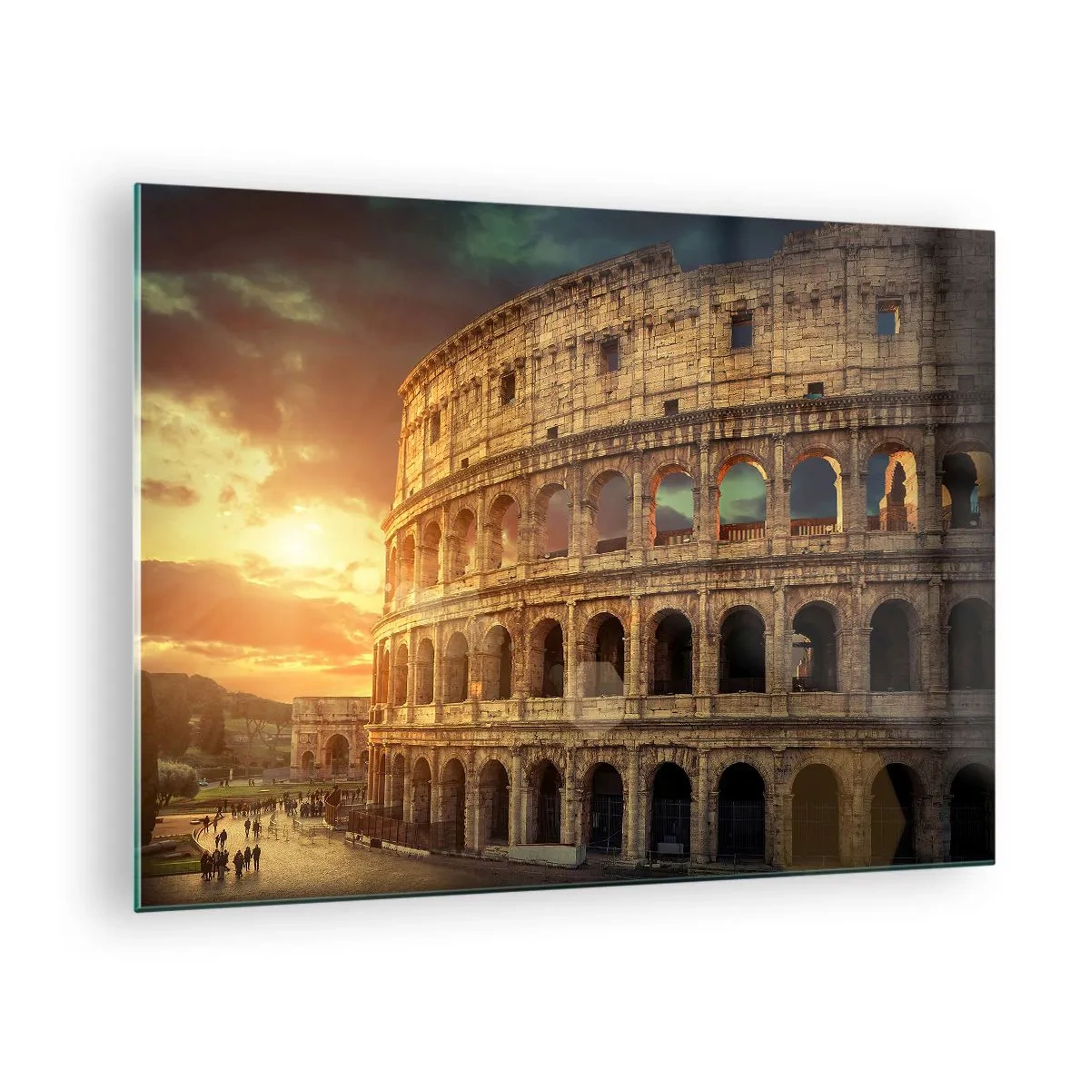 Impression sur verre - Image sur verre - Une impression colossale - 70x50cm - Une impression colossale - Décoration murale moderne pour le salon et la chambre ARTTOR