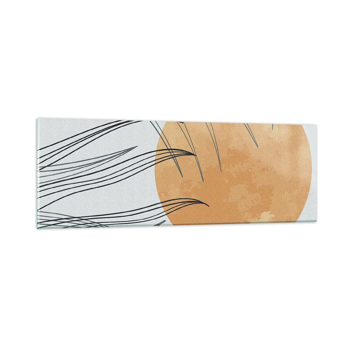 Impression sur verre - Image sur verre - Toujours vers le soleil - 90x30 cm