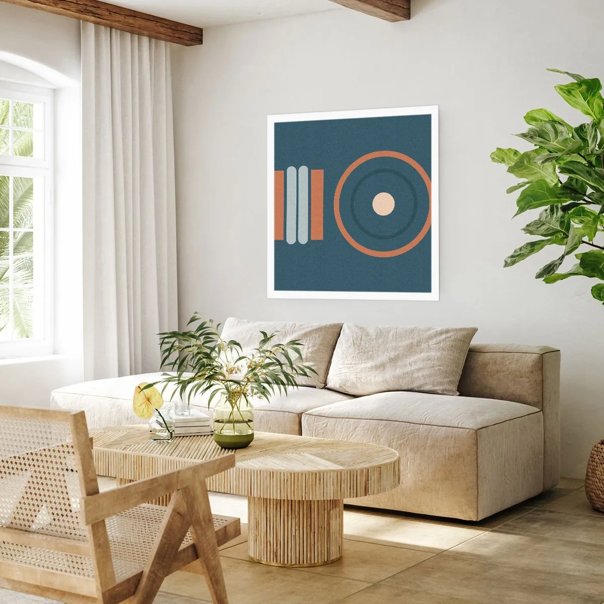 Affiche - Poster - Essence des choses - 50x50 cm