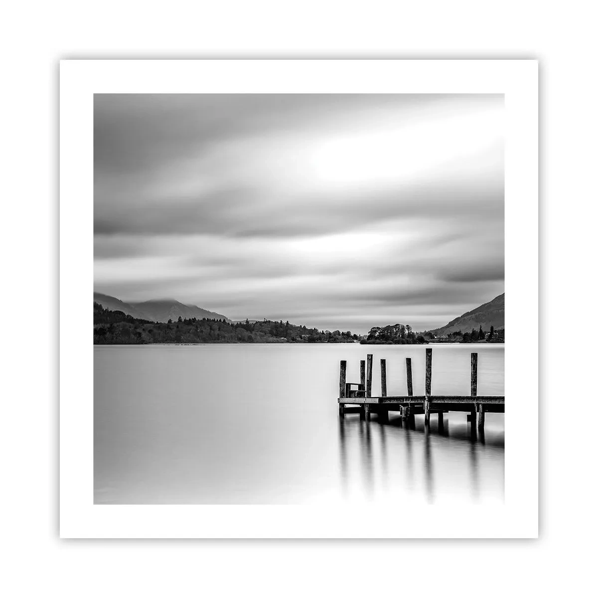 Affiche - Poster - Douceur et force - 50x50 cm